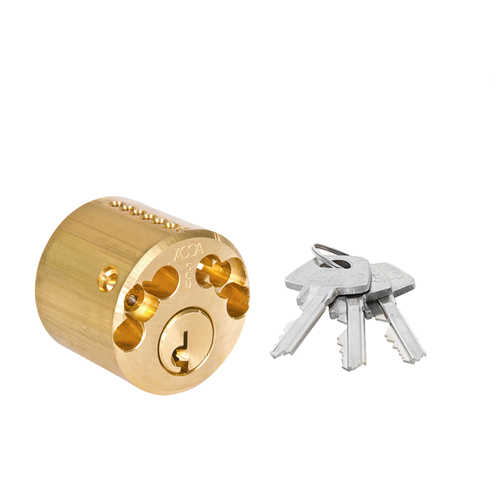 Rund enkelcylinder för insidan ASSA Basic 1313 - Utan kopieringsskydd