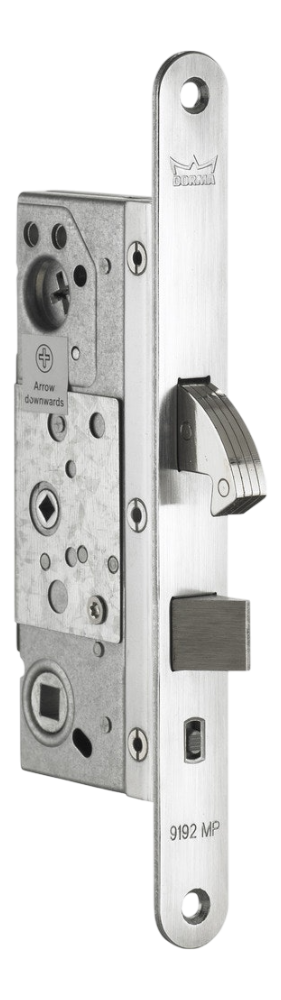 Godkänt låshus med hakregel dormakaba DL9192