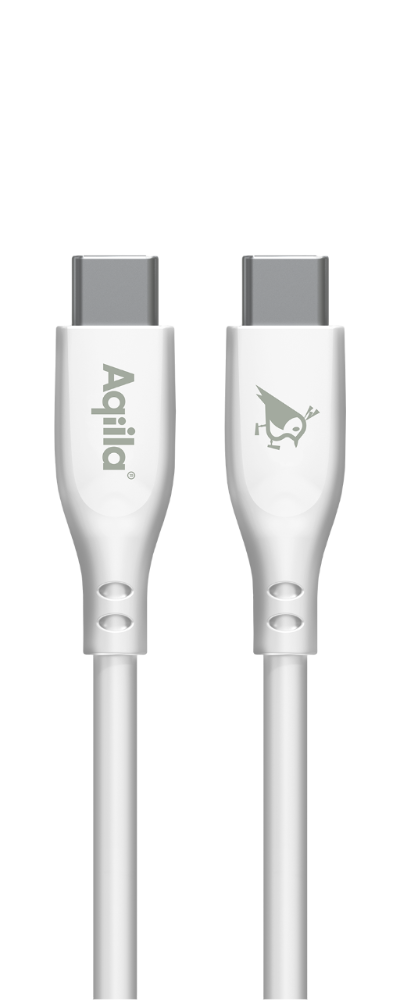 Laddkabel Aqiila 2 meter USB-C till USB-C för 60W