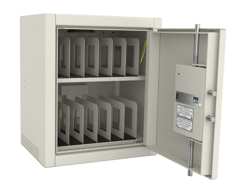 Laptopskåp Robursafe RSK 700 för 12 datorer