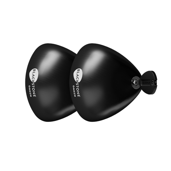 Lås till skåpbilar Blackstone Combo Svart - 2-pack