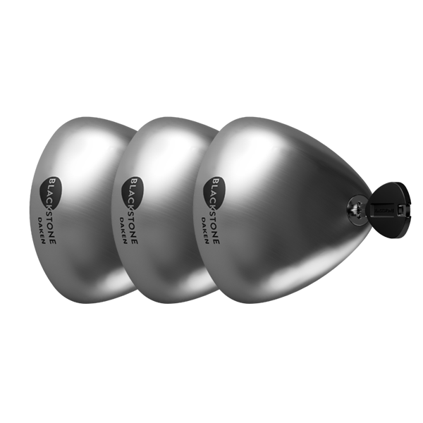 Lås till skåpbilar Blackstone Combo Silver - 3-pack