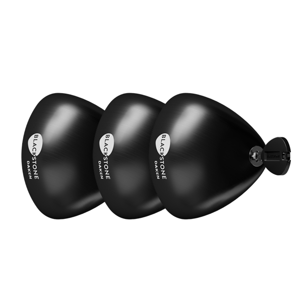Lås till skåpbilar Blackstone Combo Svart - 3-pack