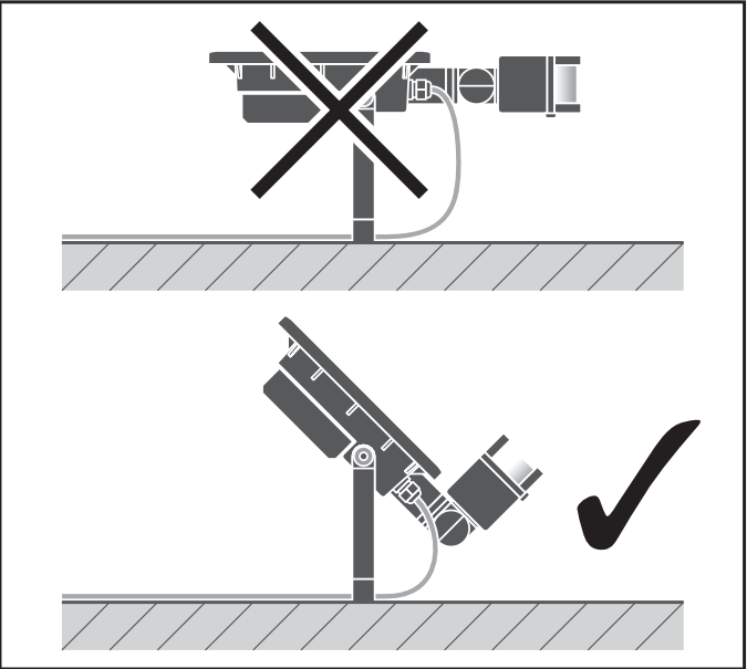 Strålkastare med LED och rörelsedetektor Ledvance Floodlight 50W - Montage på marken