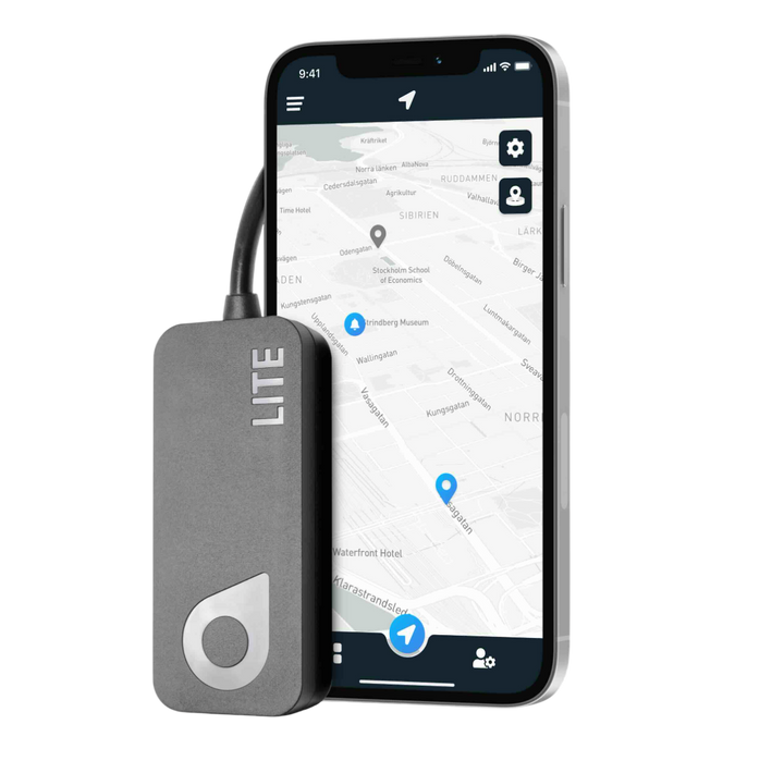Godkänd spårsändare / GPS tracker SweTrack Lite (Gen2) till fordon