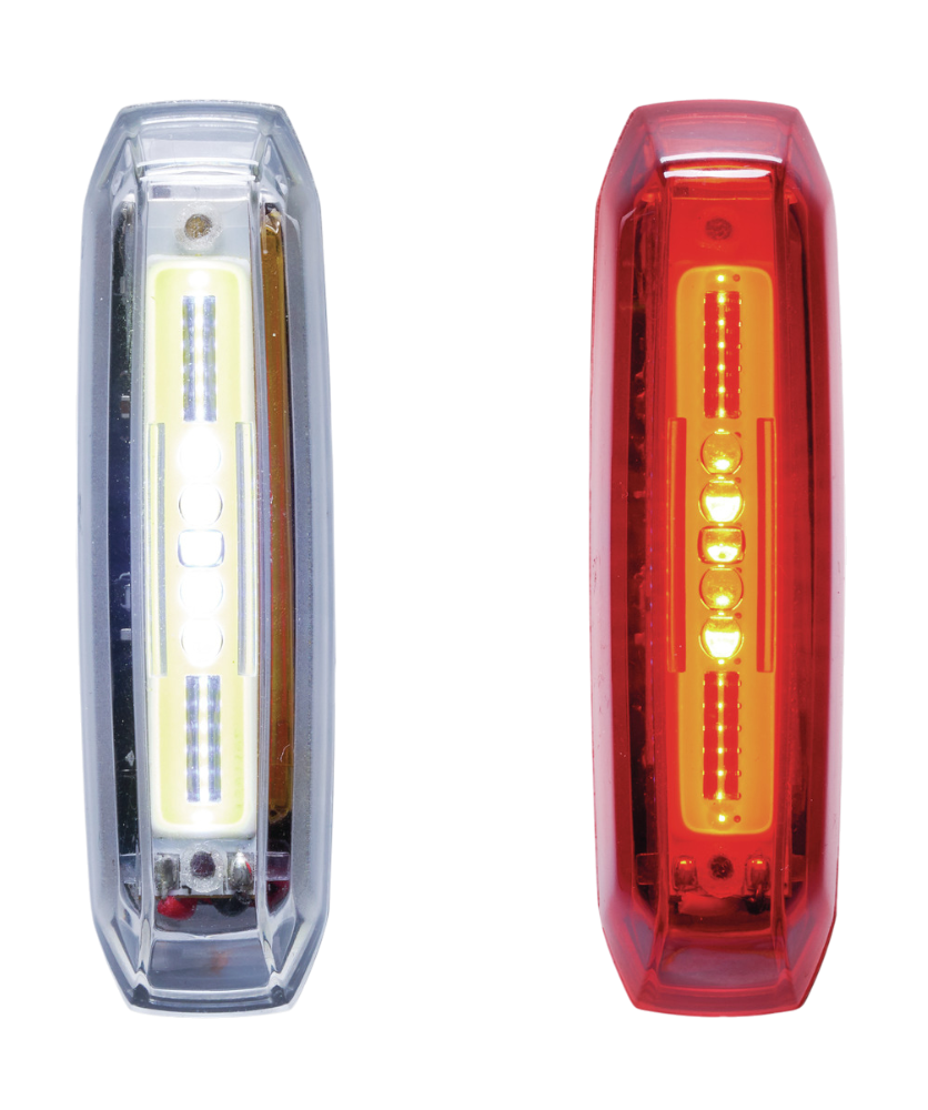 Uppladdningsbar lampsats för cykel ABUS Lyra