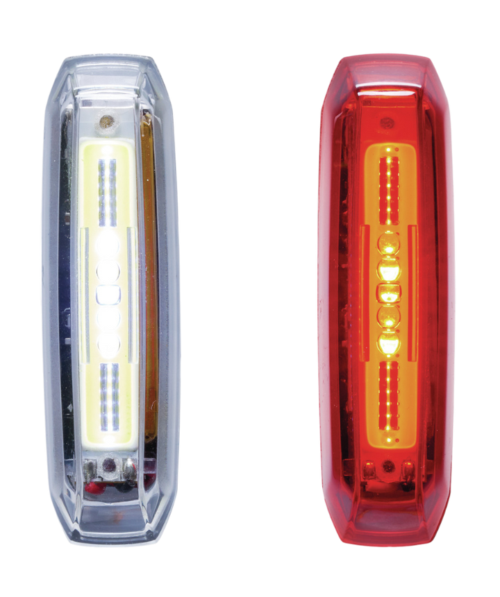 Uppladdningsbar lampsats för cykel ABUS Lyra