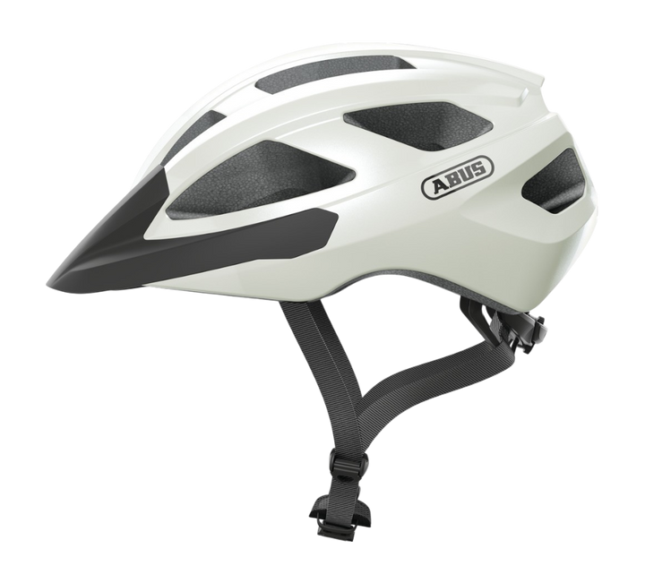 Cykelhjälm ABUS Macator - Pearl white