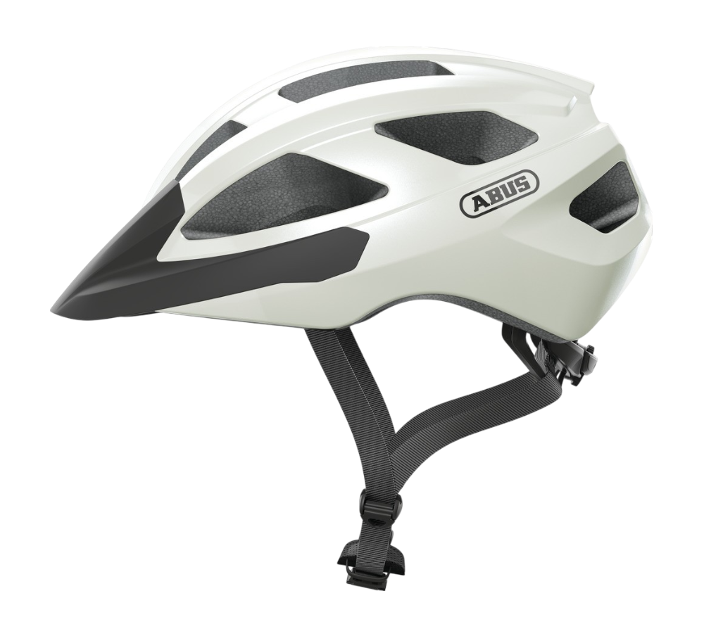 Cykelhjälm ABUS Macator - Pearl white