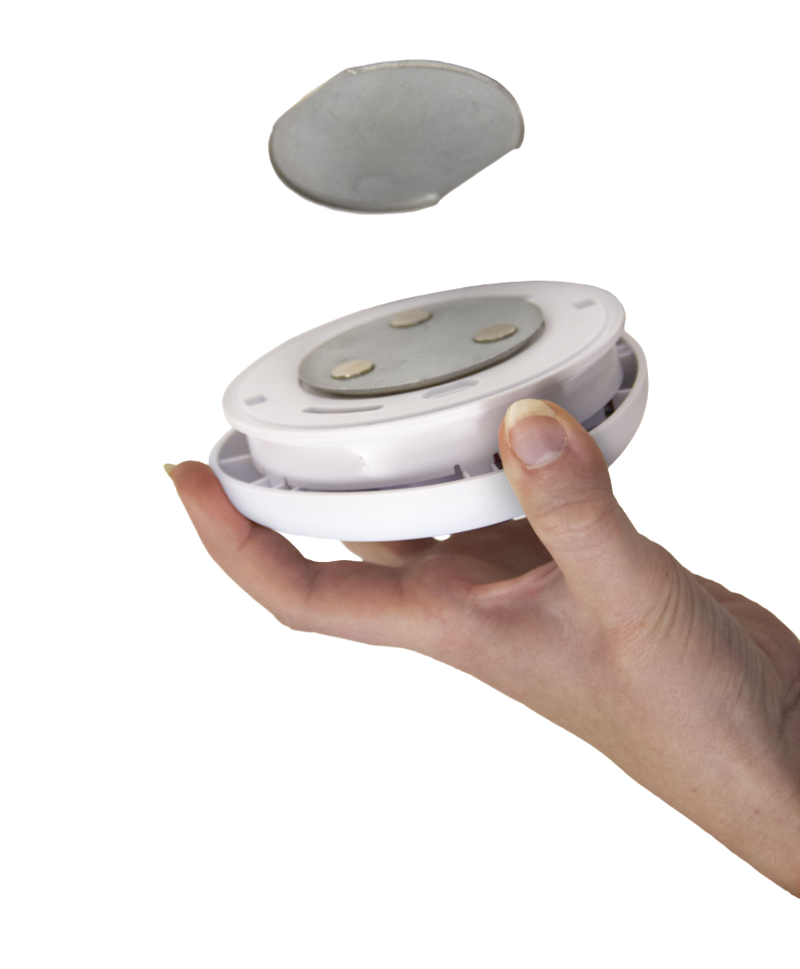 Magnetfäste till brandvarnare 