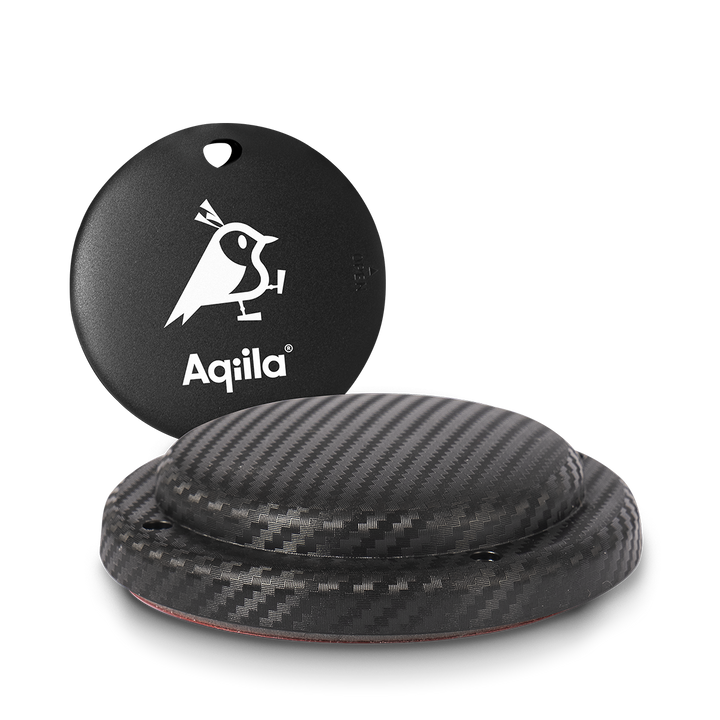 Smart tracker Aqiila Tagbird med monteringsfäste – St George