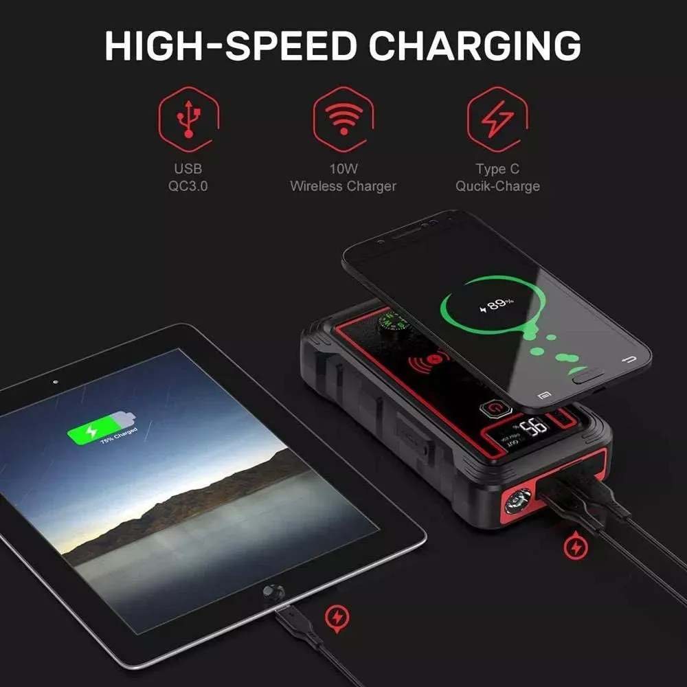 Multistarter G18C 2500A - Starthjälp till bilen, husbilen, båten och övriga fordon – bild 5 – St George