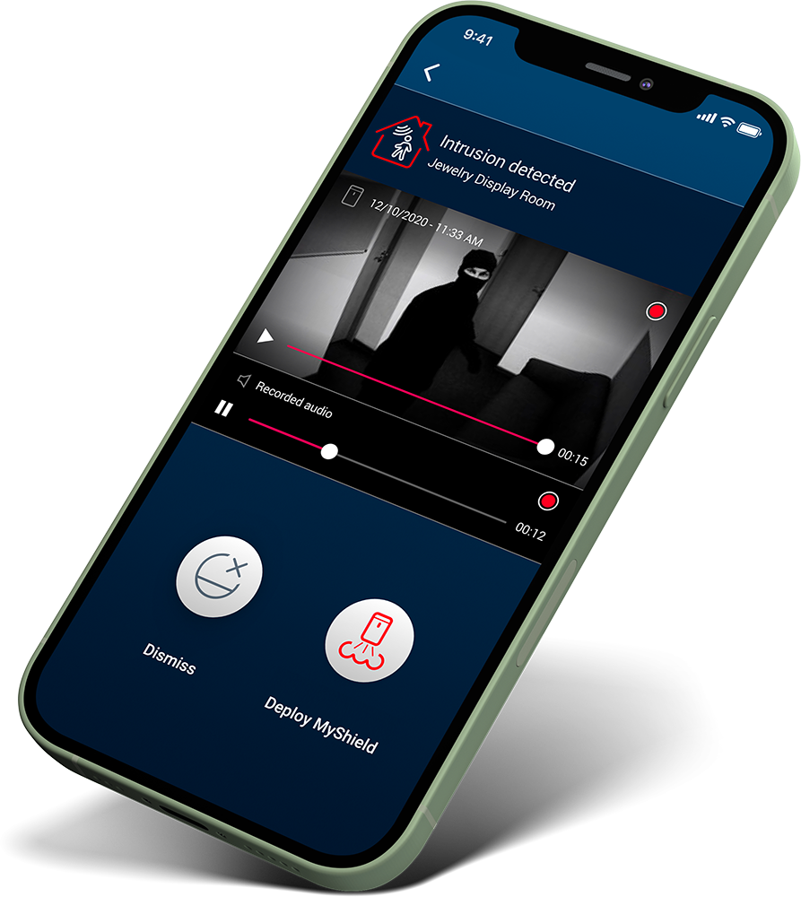 Dimgenerator MyShield med app