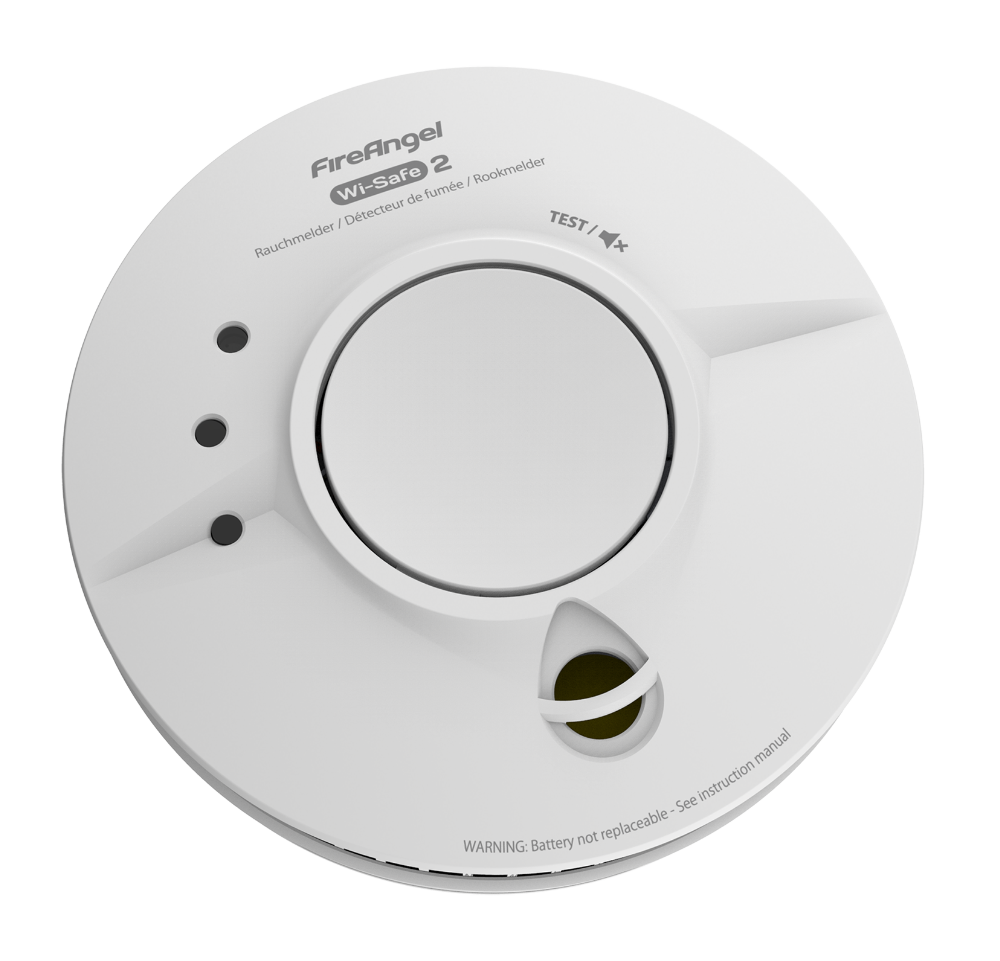 Nätansluten brandvarnare FireAngel Wi-Safe2 Sammankopplingsbar