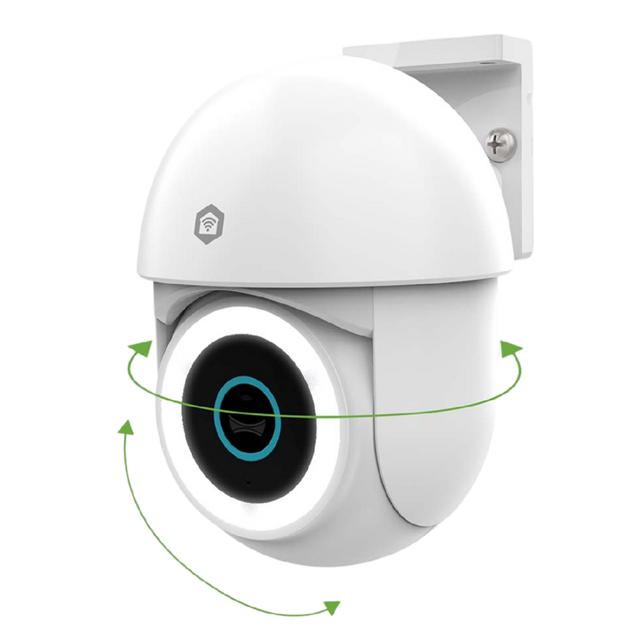 Trådlös utomhuskamera nedis Smartlife med pan/tilt