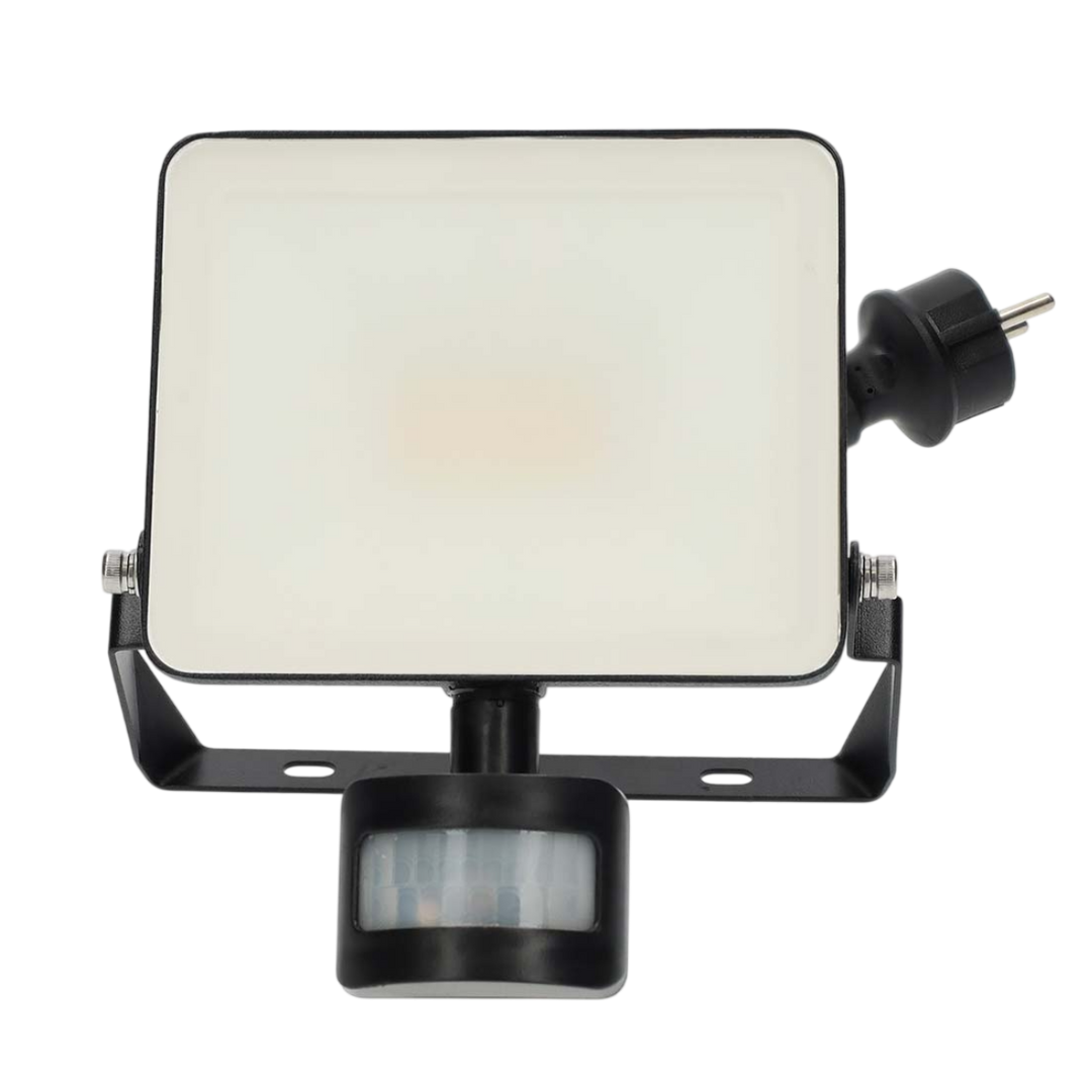 Strålkastare med rörelsedetektor för utomhusbruk med WiFi uppkoppling nedis Smartlife