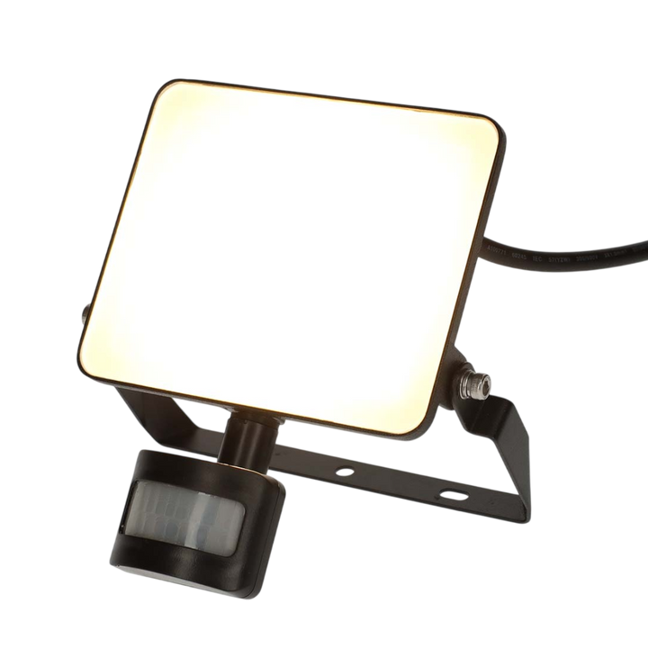 Strålkastare med rörelsedetektor för utomhusbruk med WiFi uppkoppling nedis Smartlife