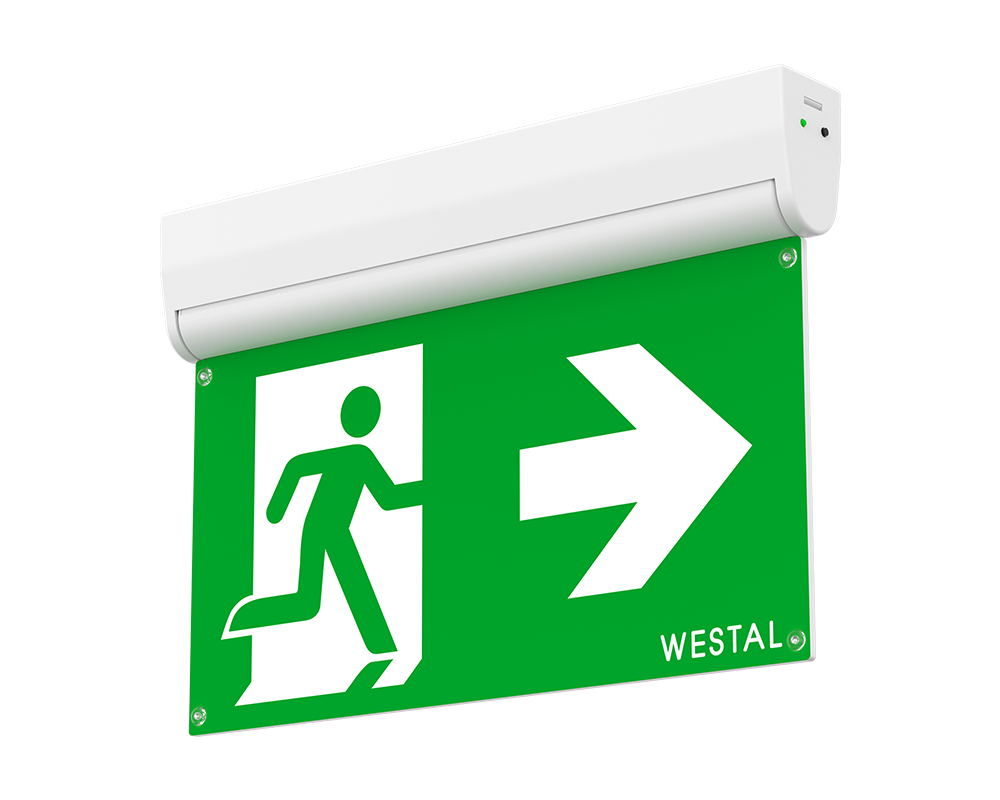 Nödutrymningsarmatur LedoBas Vipp