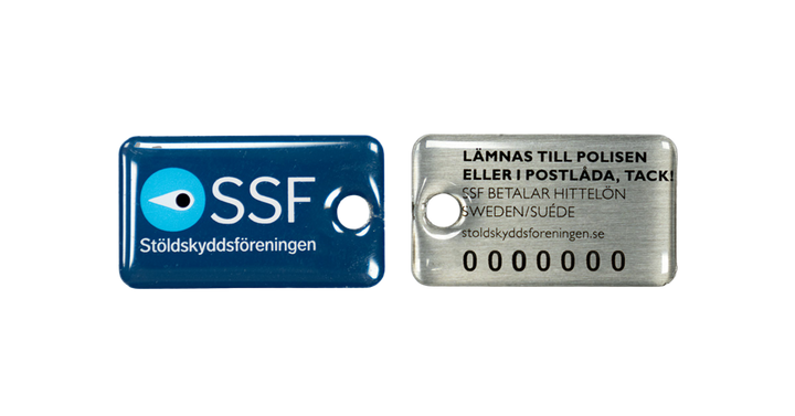 Nyckelbricka SSF Familjepaket