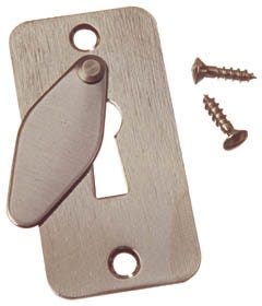 Nyckelskylt till tillhållarlås med lock ASSA 5334 Krom