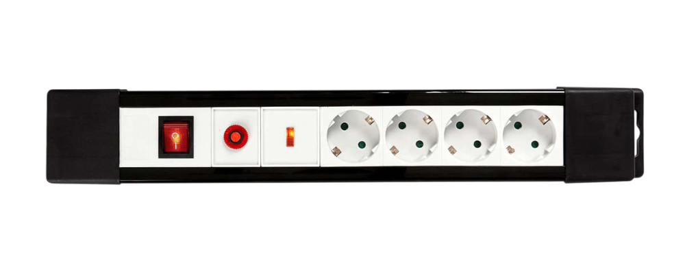 Överspänningsskydd nedis 13.500A med 4 uttag