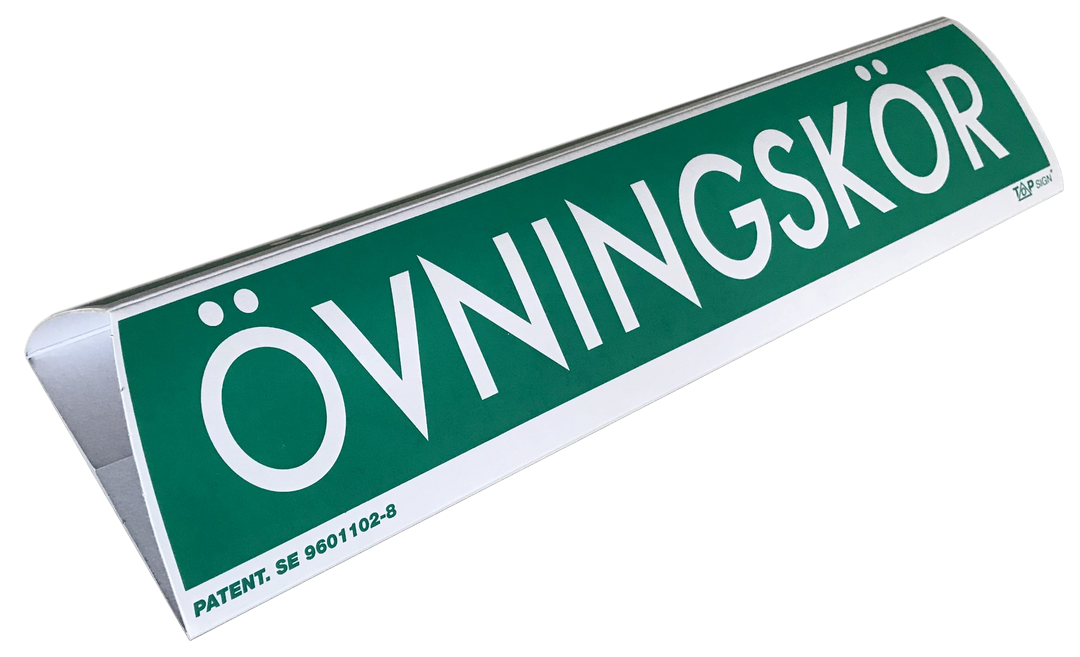 Övningskör för biltak - frilagd