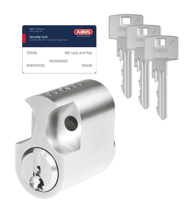 Oval låscylinder till insidan ABUS Zolit