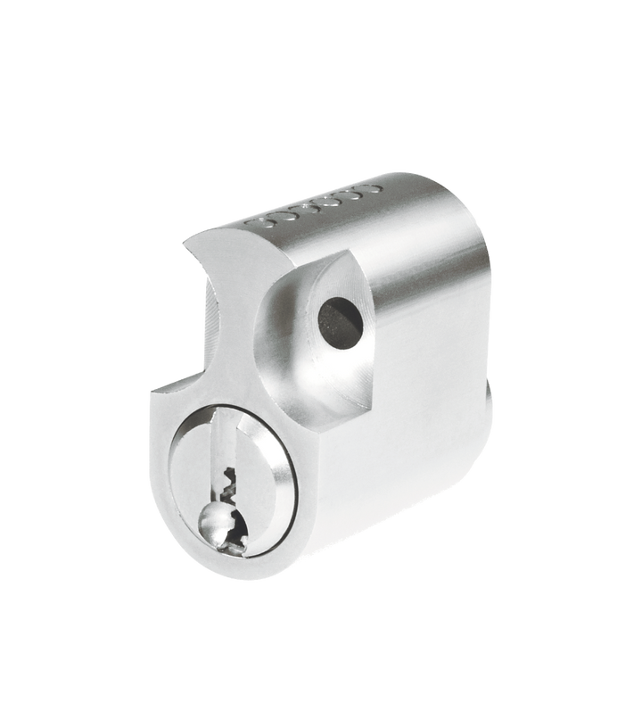 Oval låscylinder till insidan i låssystem ABUS Vitess