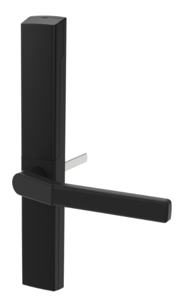 Parhandtag Vision Home Connected UTAN kodlås till fallkolvsspanjolett 7552R - Rakt - Mattsvart