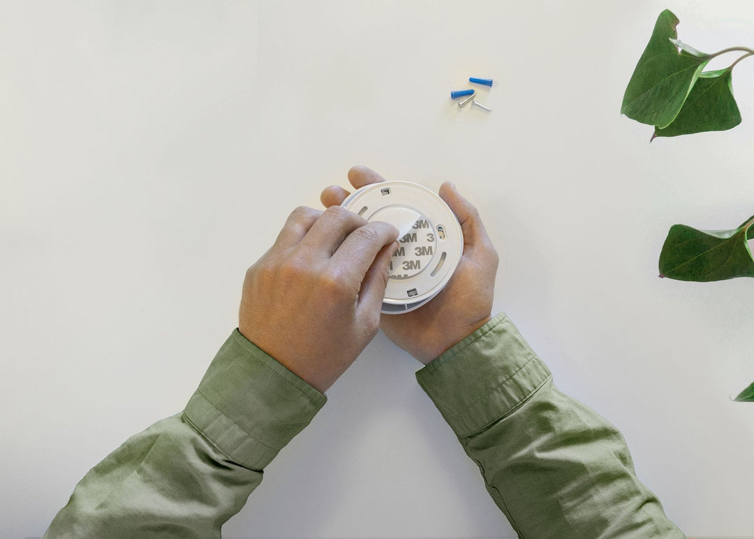 Brandvarnare Housegard Pebble 10, med tejp