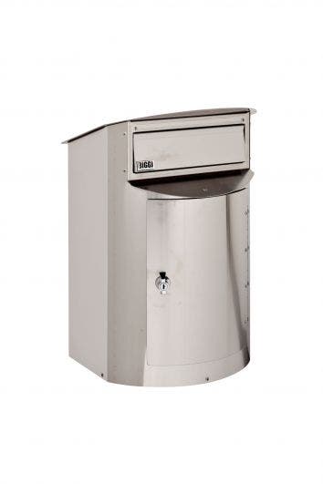 Postlåda Biggi Rondo Mini Rostfritt