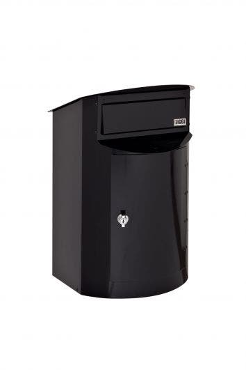 Postlåda Biggi Rondo Mini Svart