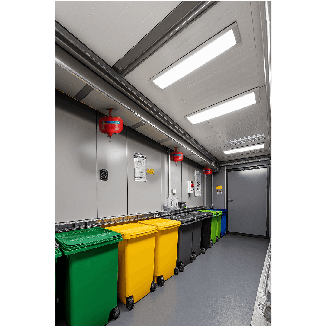 Automatutlösande pulverbehållare CGS 6 kg