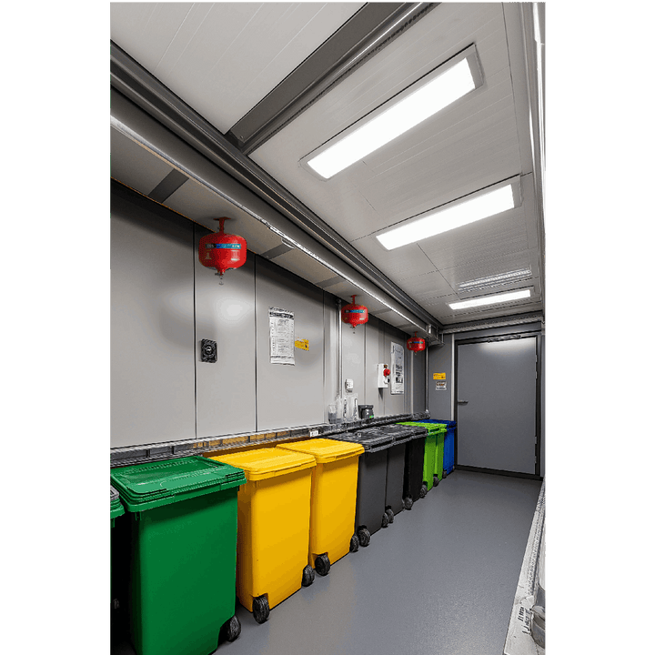 Automatutlösande pulverbehållare CGS 6 kg