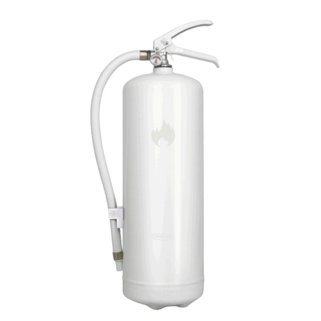 Pulversläckare 6 kg 55A 233B C Housegard Vit