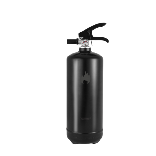 Pulversläckare 2 kg Housegard 13A 89B C Design Edition Svart