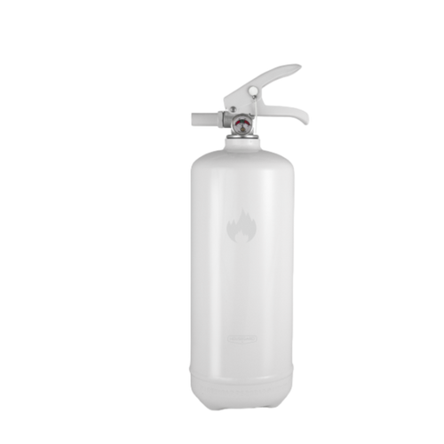 Pulversläckare 2 kg Housegard 13A 89B C Design Edition Vit