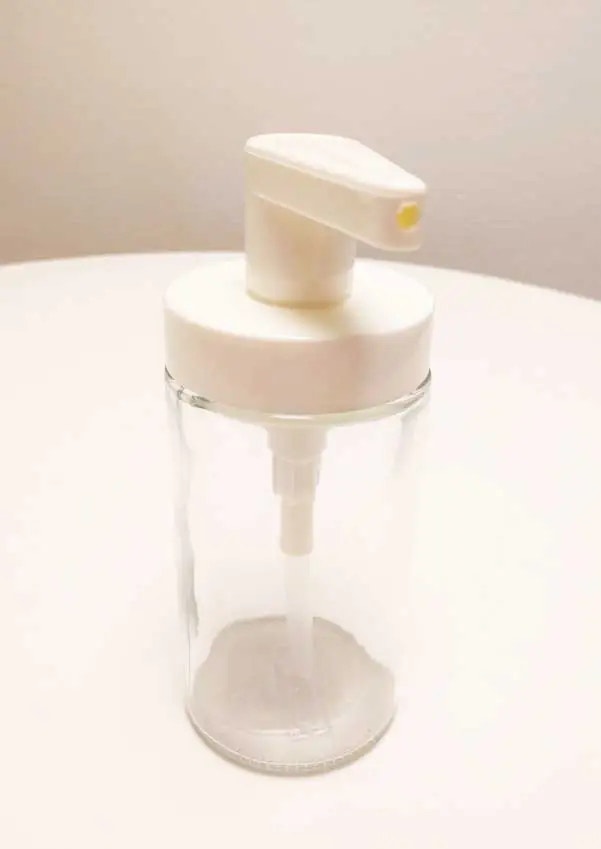 200 ml tom pumpflaska i glas