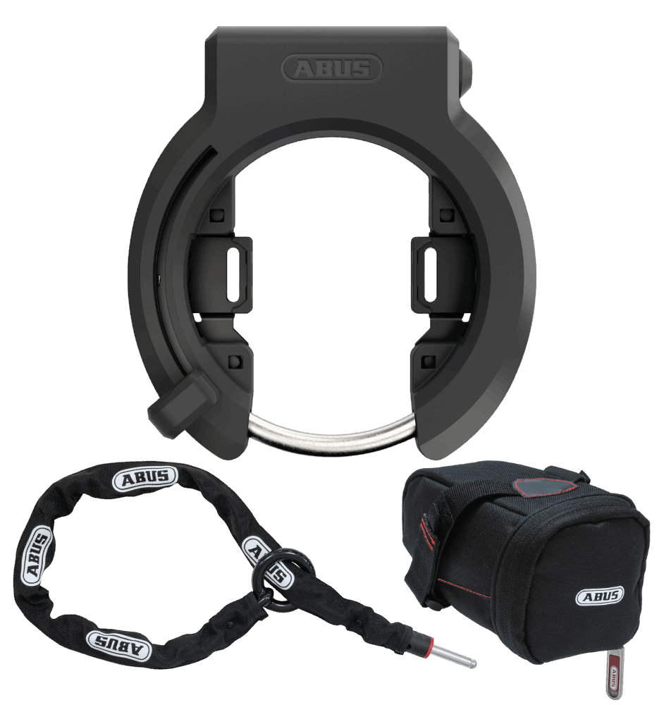 Cykellås ABUS Granit X-Plus™ 6950M med låskätting och väska