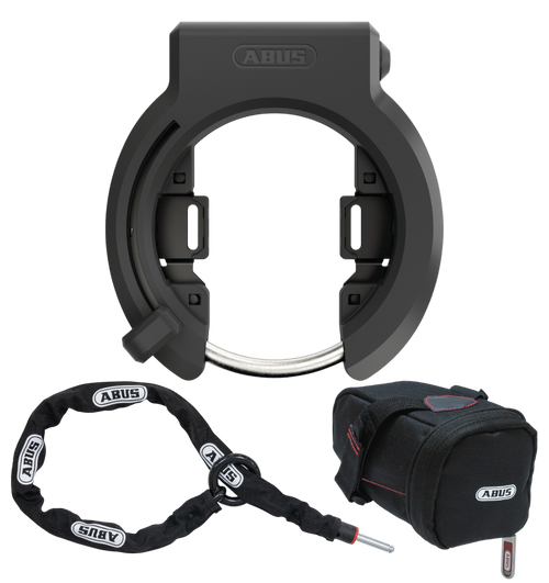 Cykellås ABUS Granit X-Plus™ 6950M med 130 cm låskätting och väska