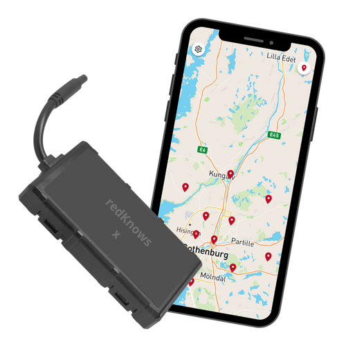 UTGÅTT - Spårsändare / GPS tracker redKnows X med 4G