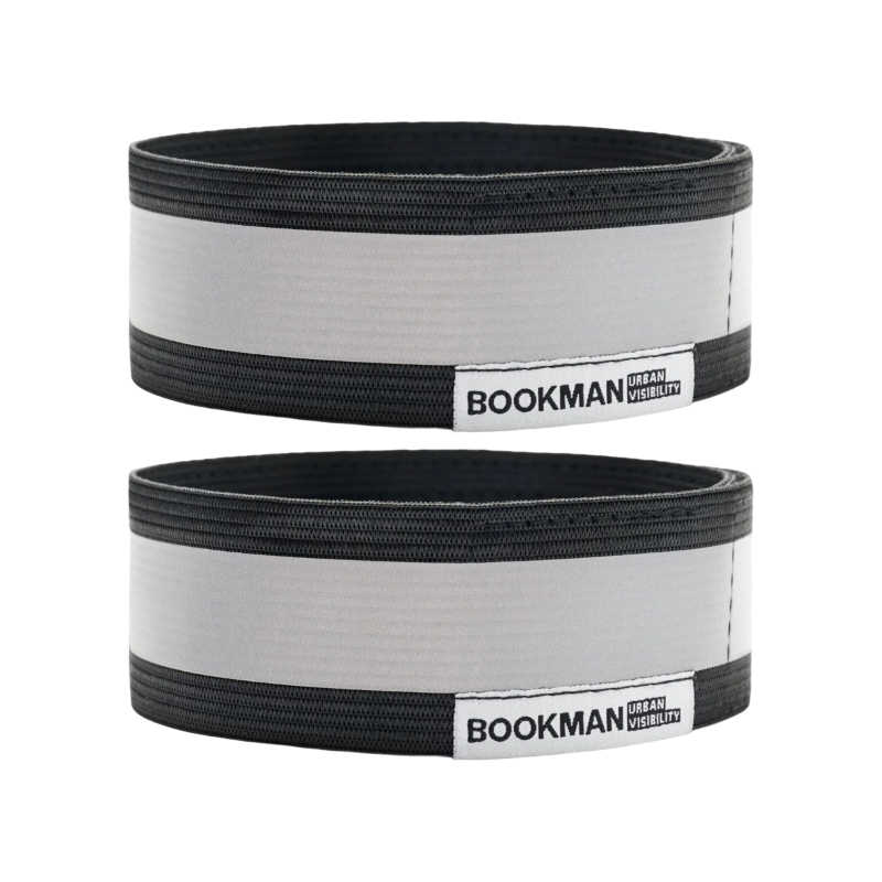 Reflexband Bookman Urban Visibilty Svart 2-pack
