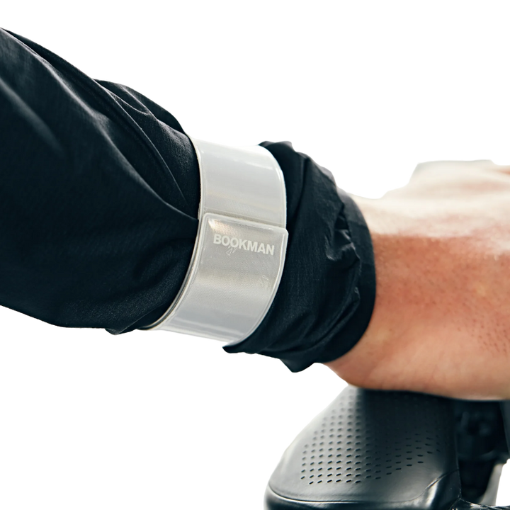 Reflexband Bookman Slapwrap 2-pack - Vit på handleden