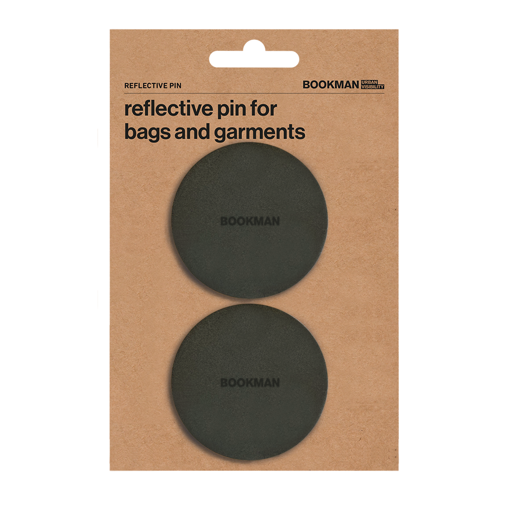 Reflexpin Bookman Svart 2-pack
