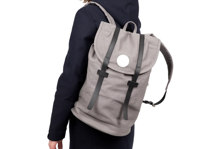 Reflexpin Bookman Vit 2-pack på ryggsäck