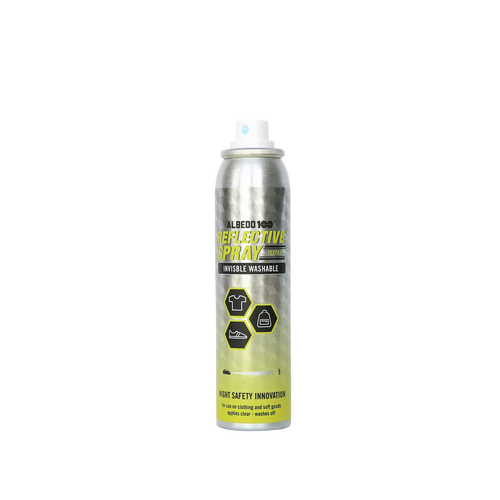 Reflexspray för kläder Albedo 100 Textile - Osynlig och tvättbar - 100 ml