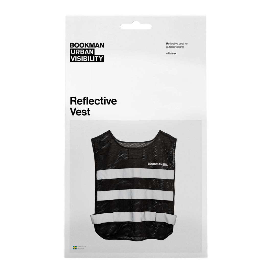 Reflexväst Bookman Svart Förpackning