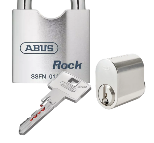 Hänglåspaket ABUS Rock med huvudnyckelsystem