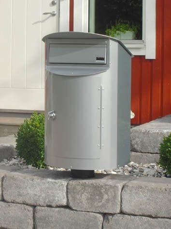 Låsbar postlåda Biggi Rondo Mini – bild 3 – St George