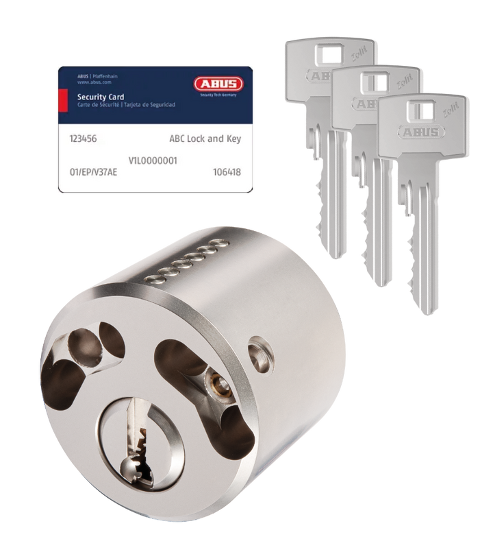 Rund säkerhetscylinder till insidan ABUS Zolit